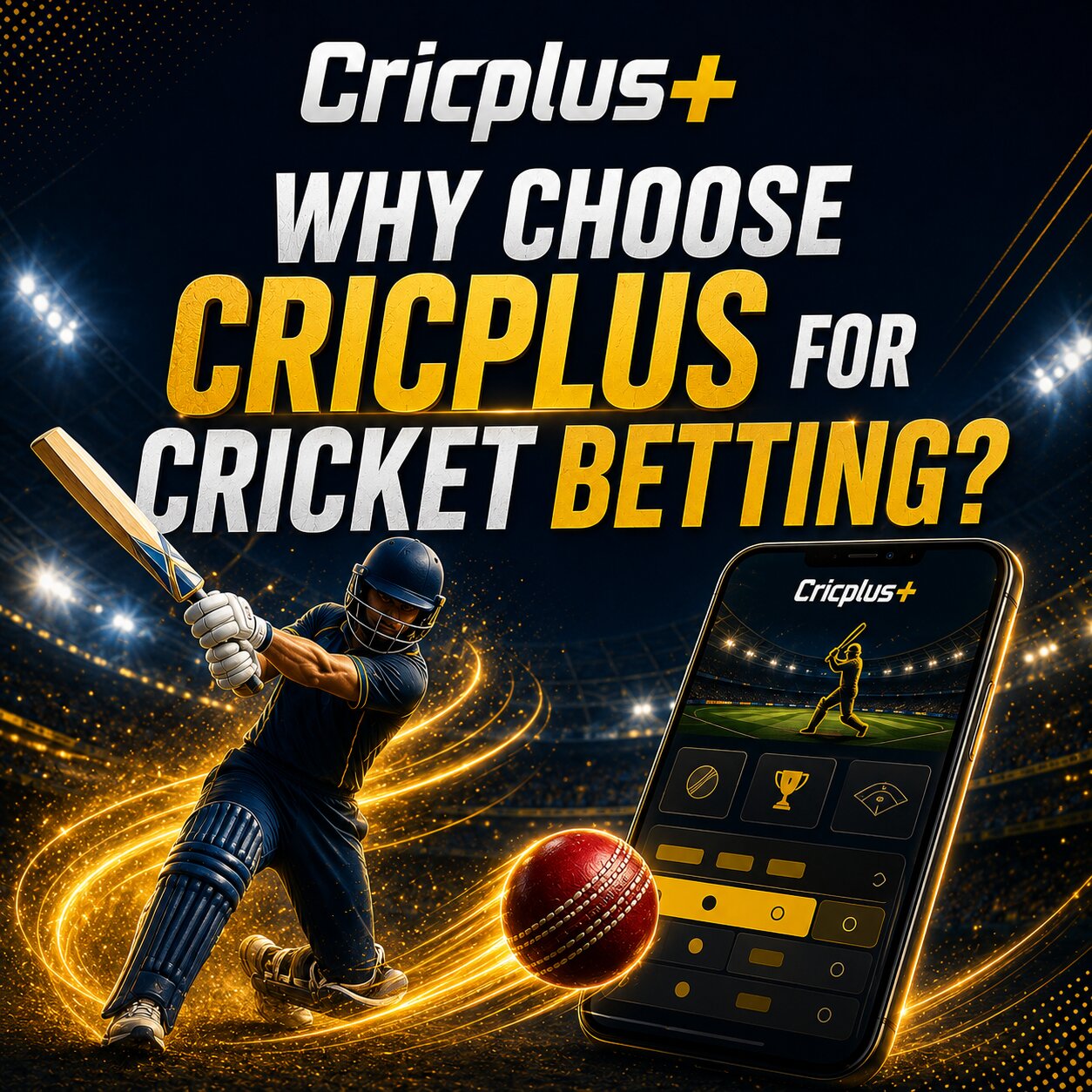 Why Choose Cricplus for Cricket Betting?