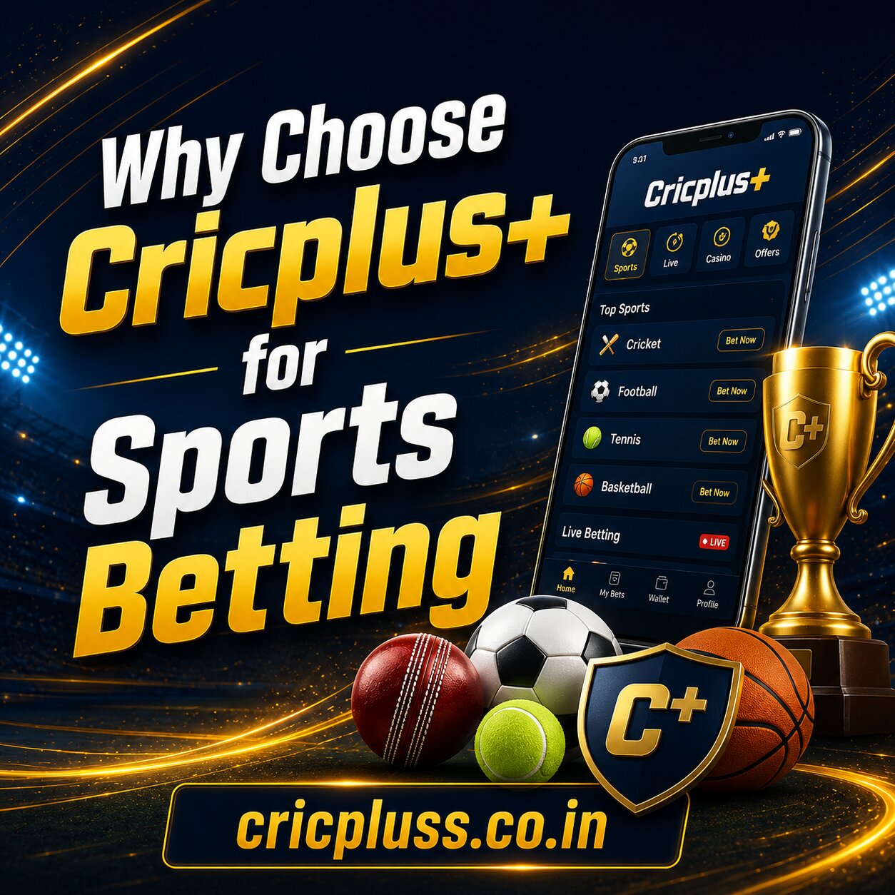 Why Choose Cricplus for Sports Betting