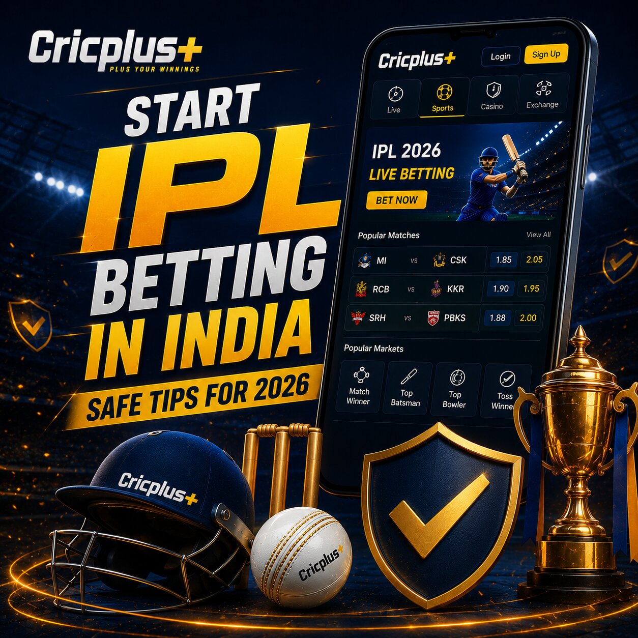 Start IPL Betting in India – Safe Tips for 2026