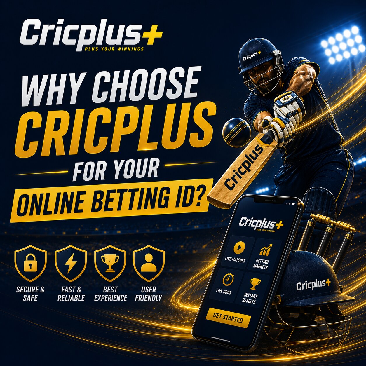 Why Choose Cricplus for Your Online Betting ID?