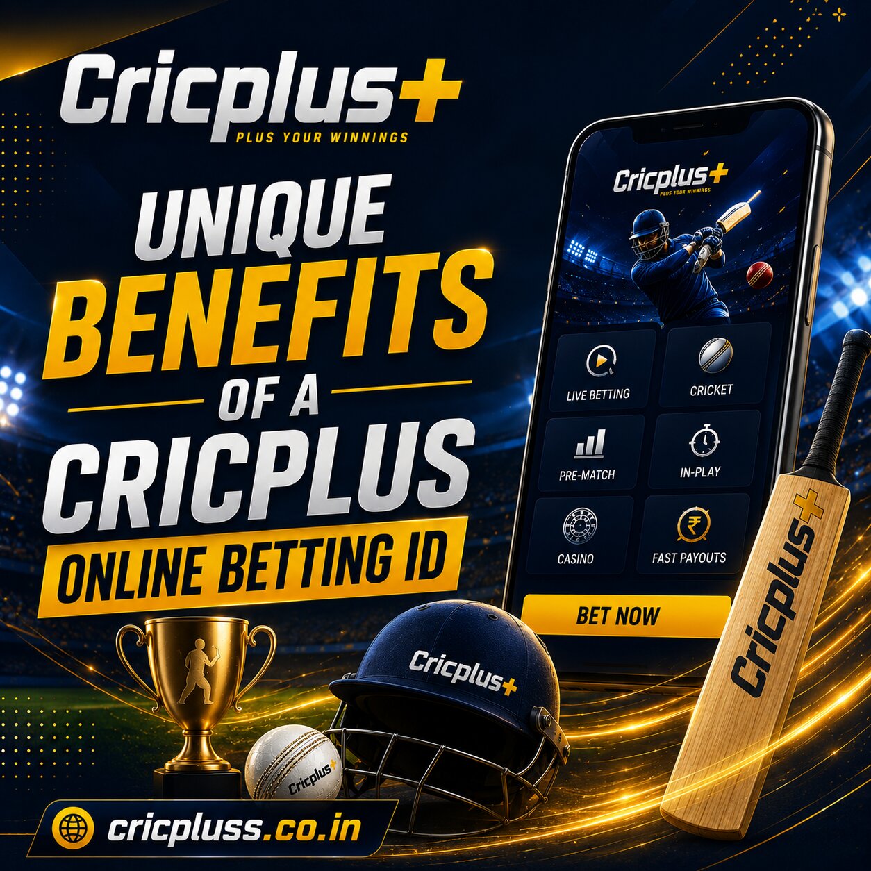 Unique Benefits of a Cricplus Online Betting ID