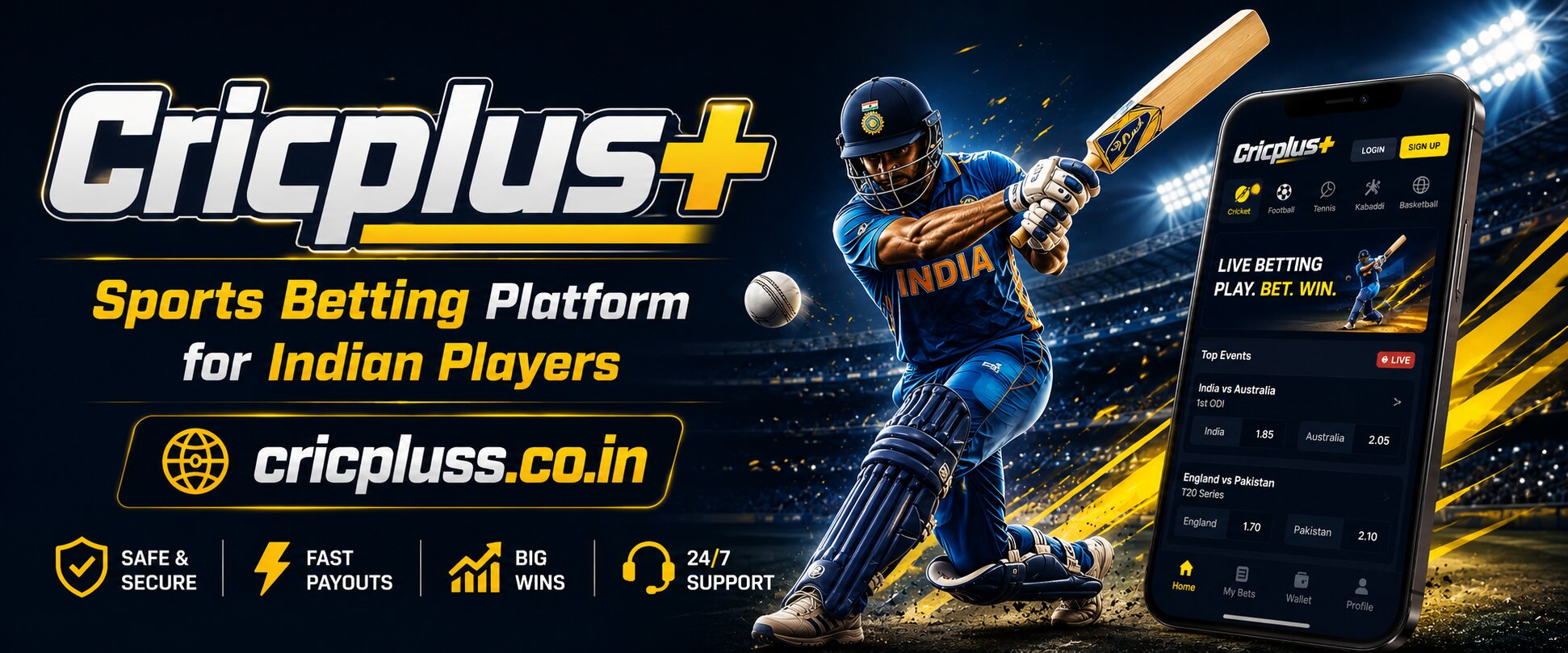Cricplus Sports Betting Platform for Indian Players