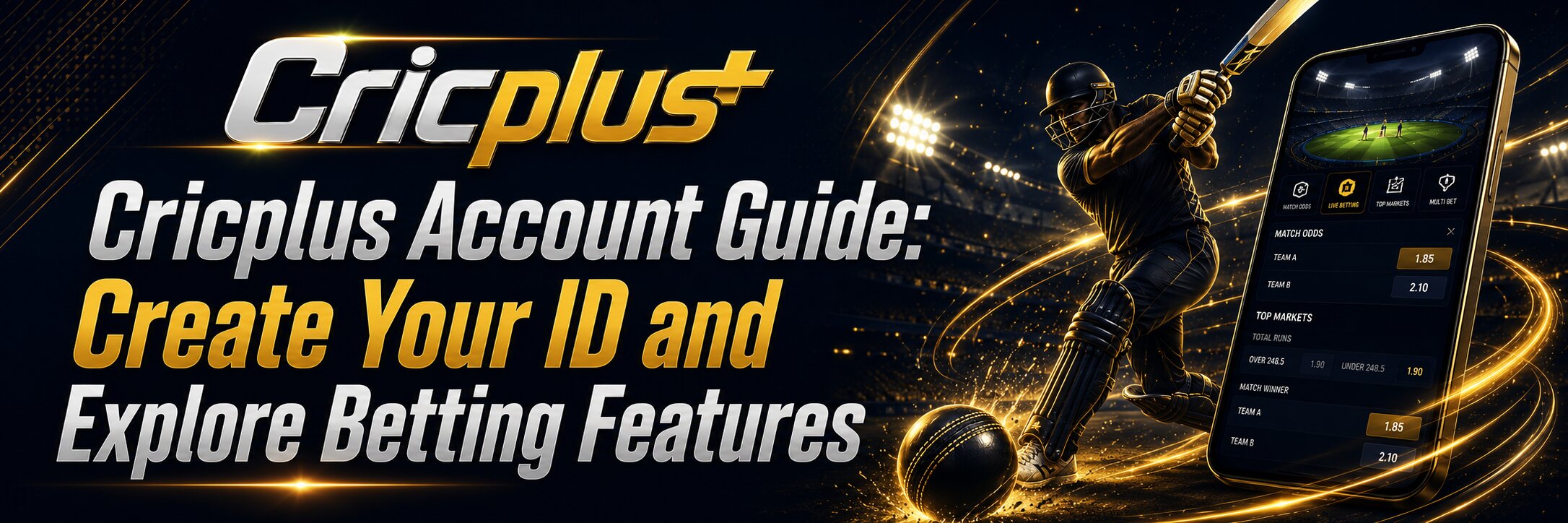 Cricplus Account Guide: Create Your ID and Explore Betting Features