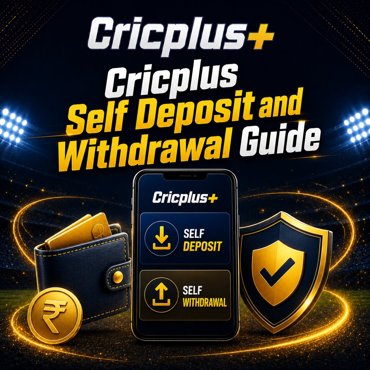 Cricplus Self Deposit and Withdrawal Guide