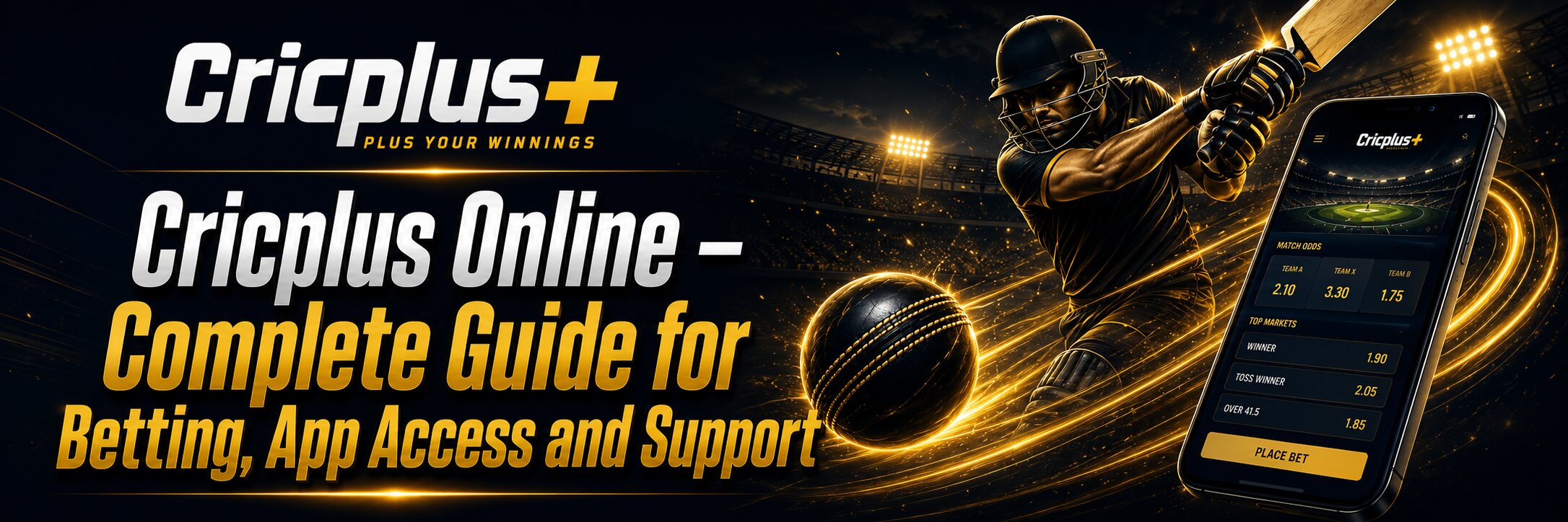 Cricplus Online – Complete Guide for Betting, App Access and Support