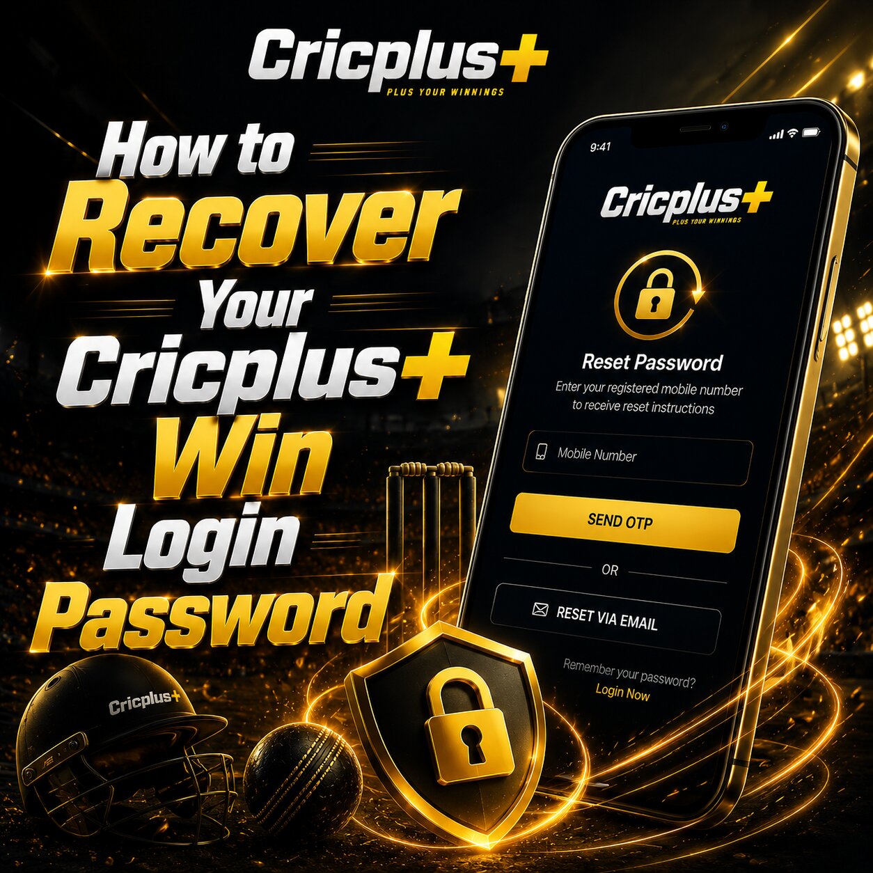 How to Recover Your Cricplus Win Login Password