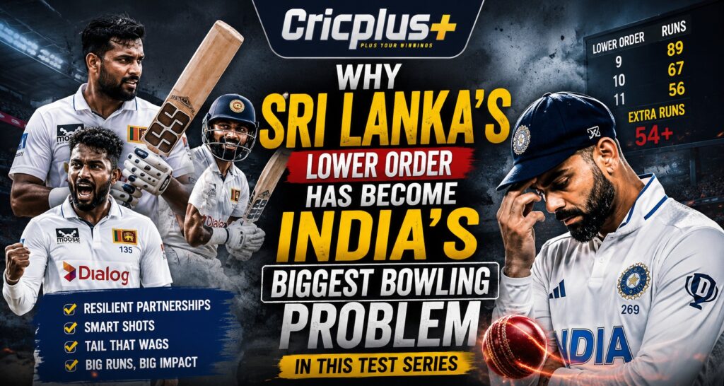 Why Sri Lanka’s Lower Order Has Become India’s Biggest Bowling Problem in This Test Series