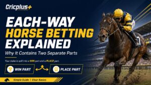 Each-Way Horse Betting Explained: Why It Contains Two Separate Parts