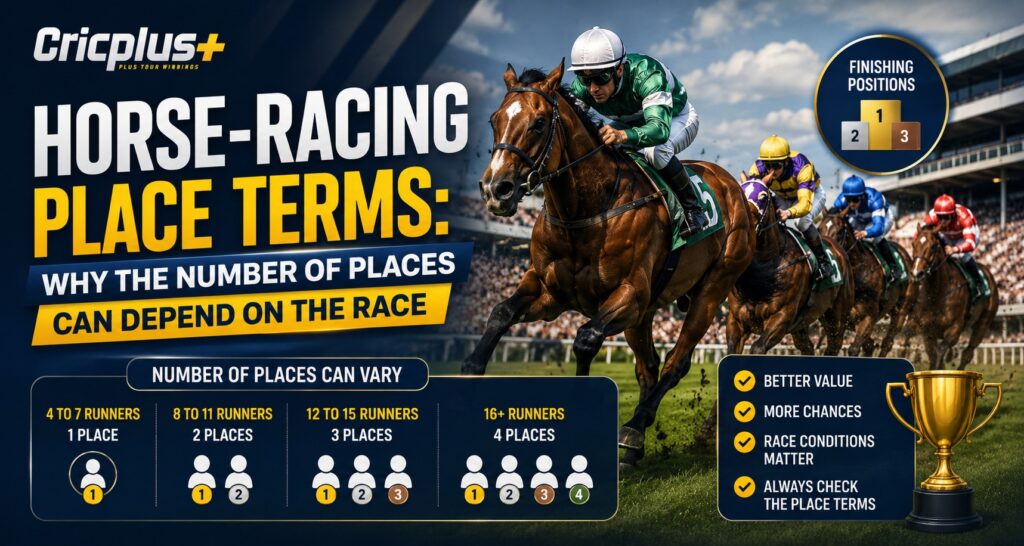 Horse-Racing Place Terms: Why the Number of Places Can Depend on the Race