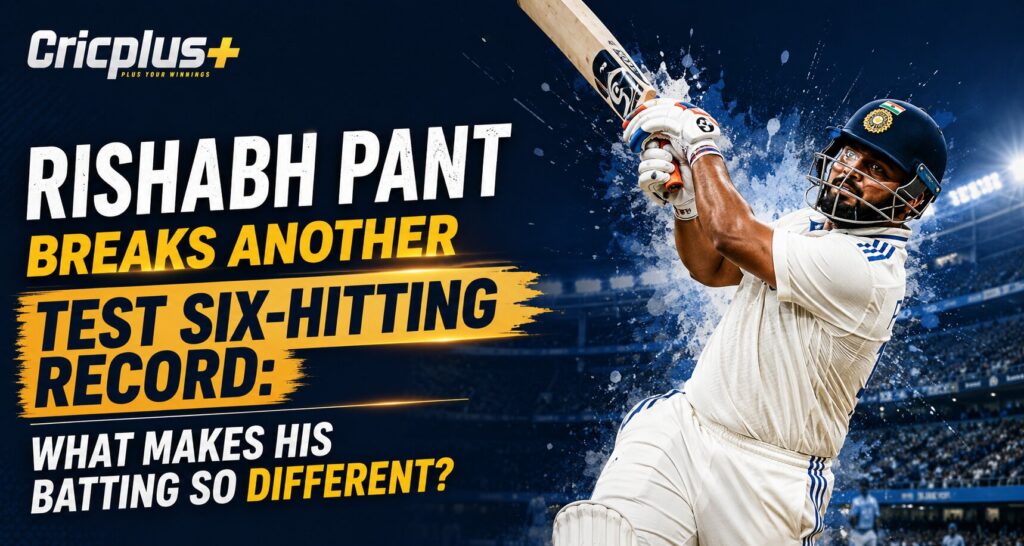 Rishabh Pant Breaks Another Test Six-Hitting Record: What Makes His Batting So Different