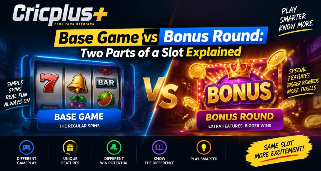 Base Game vs Bonus Round: Two Parts of a Slot Explained | Cricplus