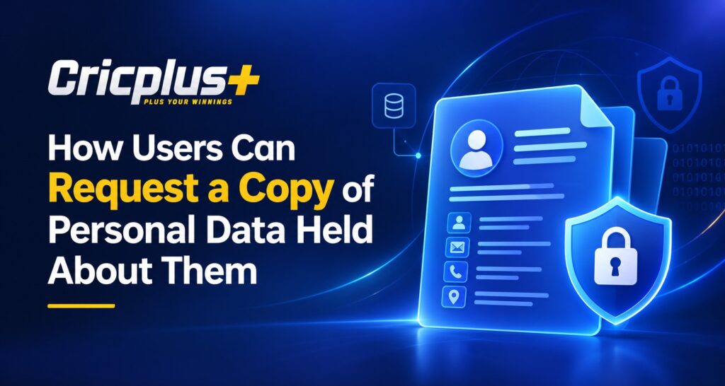 How Users Can Request a Copy of Personal Data Held About Them